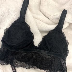 Black Victoria Secret Lace Bralette